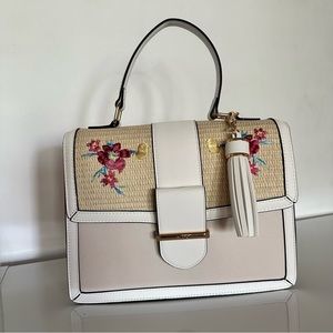 ALDO embroidered NEW satchel.